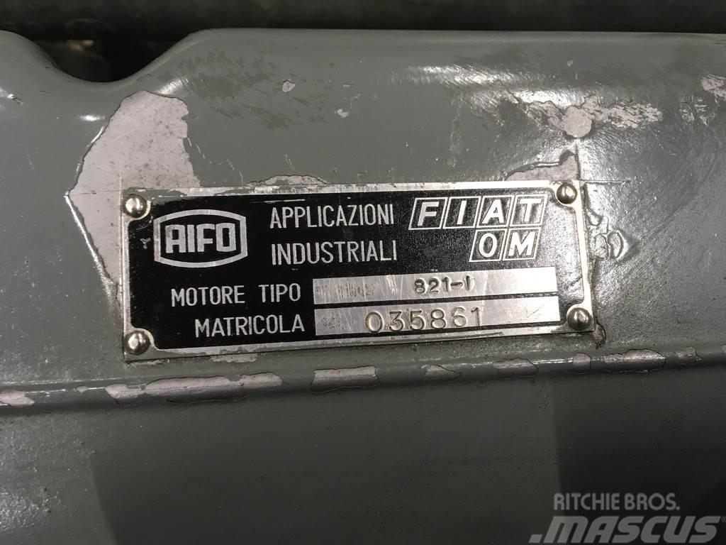 Fiat 821-I GENERATOR 110KVA USED Generatoare Diesel