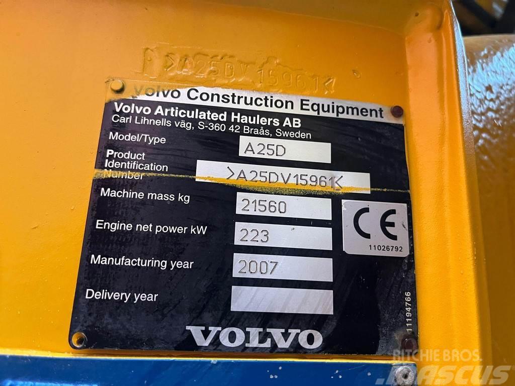 Volvo A 25 D 6x6 Minitractor de teren
