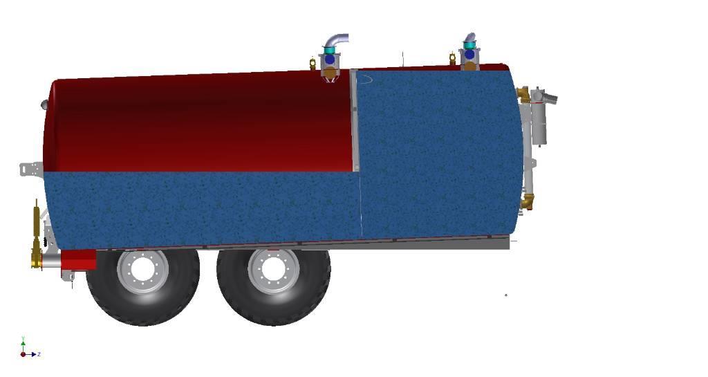 SlurryKat Vakuumvogn 11.000 ltr. Ore de transport în forma lichida