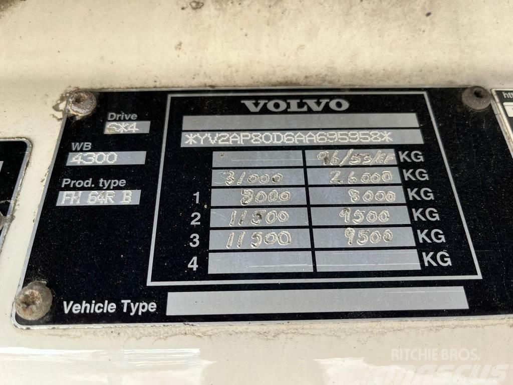 Volvo FH 16 600 6x4 RETARDER / CHASSIS L=6289 mm Camion cabina sasiu