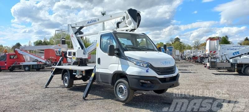 Iveco Daily Oil&Steel Snake 2112 - 21 m - 225 kg Platforme aeriene montate pe camion