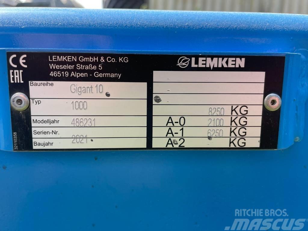 Lemken System Trac Gigant 10/1000 System-Kompaktor Cultivatoare