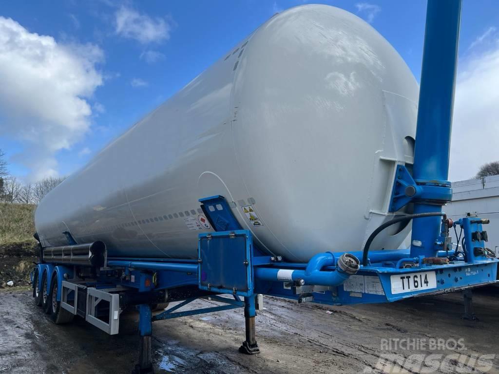 Feldbinder KIP 60.3m3 Tipping & Blowing Tanker Remorci Cisterne