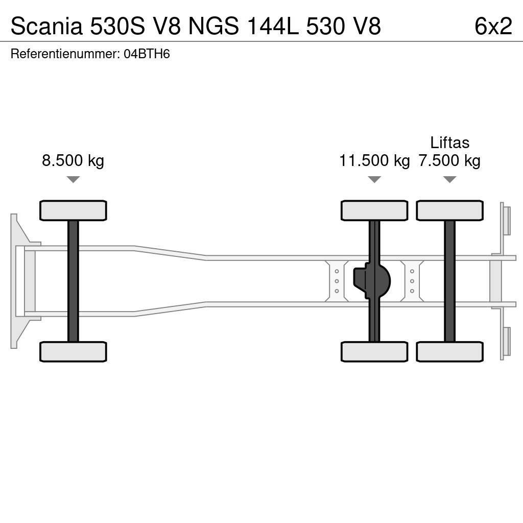 Scania 530S V8 NGS 144L 530 V8 Autocamioane