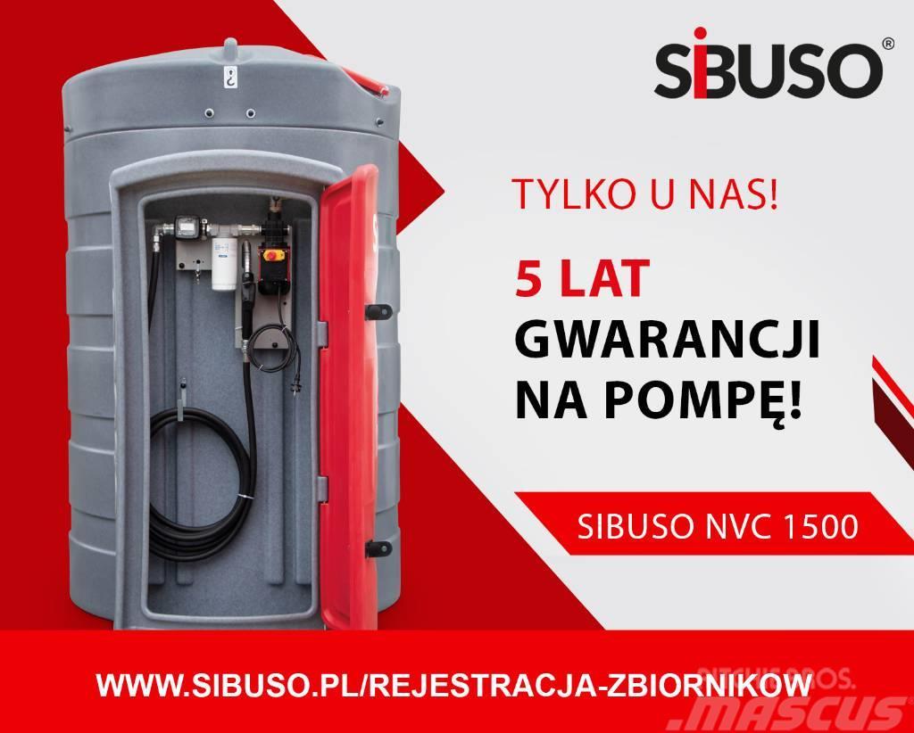 Sibuso NVC 1500L zbiornik Diesel z szafą Cisterne