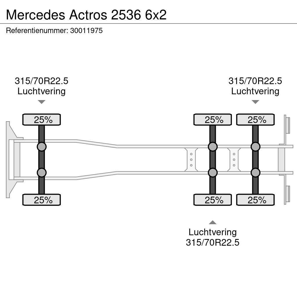 Mercedes-Benz Actros 2536 6x2 Autocamioane