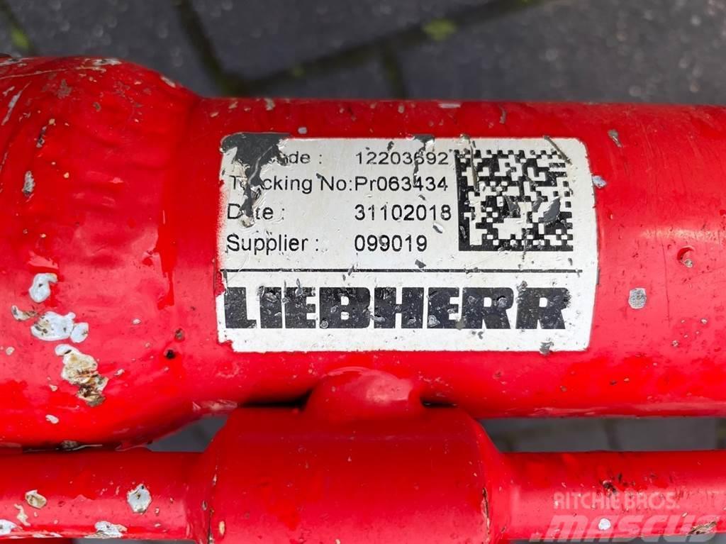 Liebherr L506C-93029097-Lifting framework/Schaufelarm/Giek Brate si cilindri