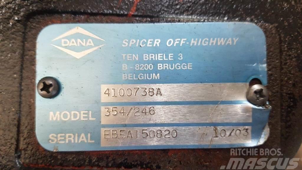  Dana Spicer 354 / 246 - Ahlmann AZ 150 - Transmiss Transmisie