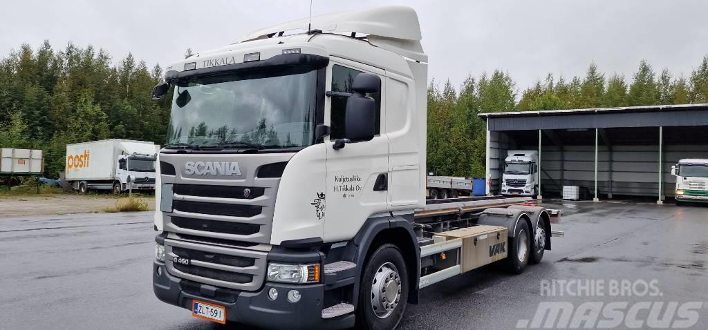 Scania G450 LB6x2*4MNB Camion cadru container