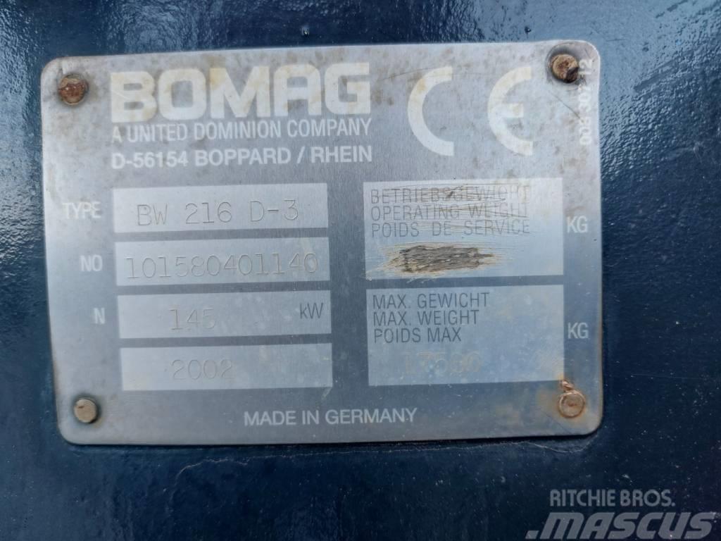 Bomag BW 216 D-3 Compactoare monocilindrice