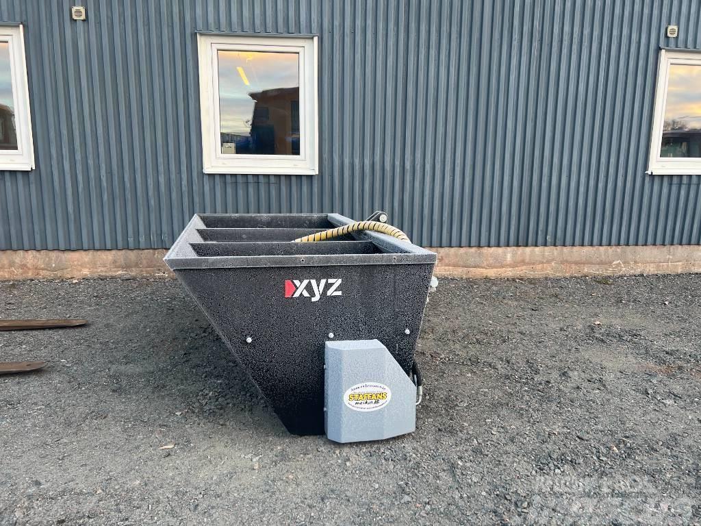XYZ 2M sandspridare SMS/3-Punkt fäste med cylinder Dispersare nisip si sare