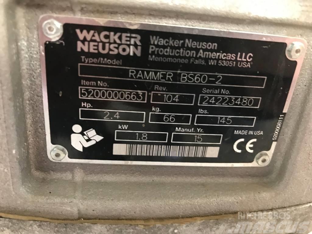Wacker Neuson BS60-2 Compactor