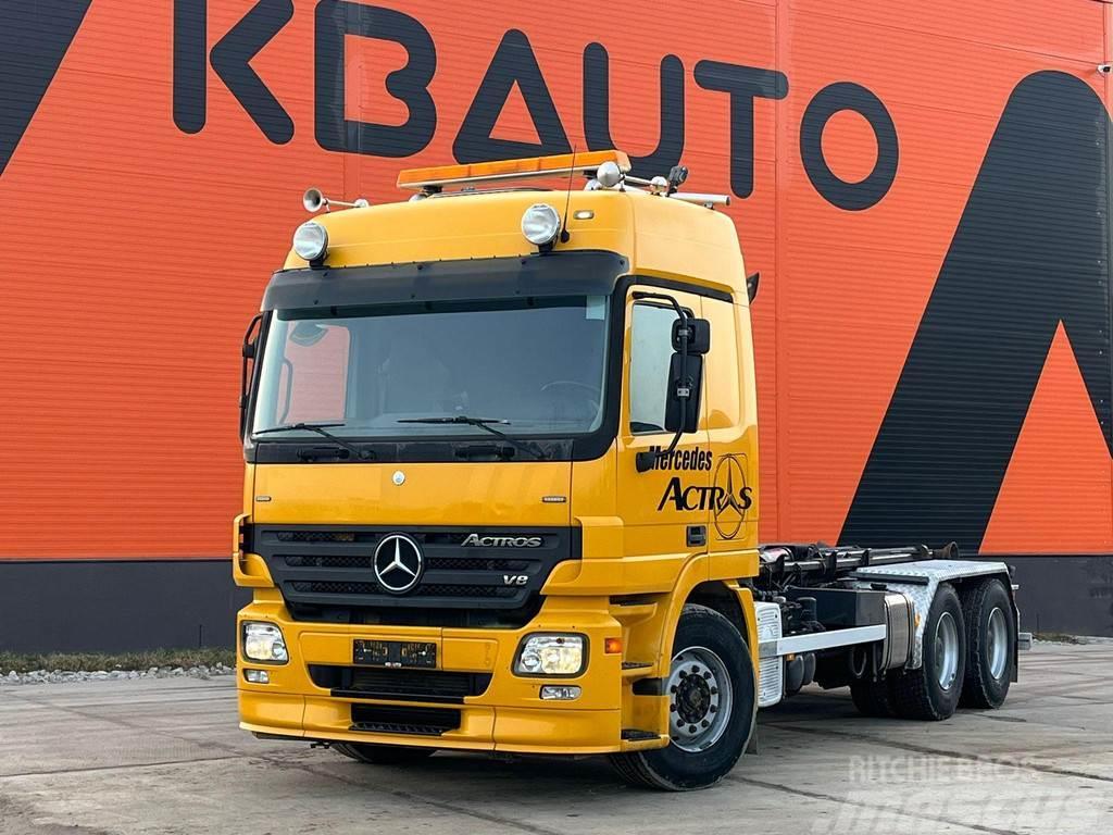 Mercedes-Benz Actros 2654 6x4 FOR SALE AS CHASSIS / CHASSIS L=56 Camion cabina sasiu