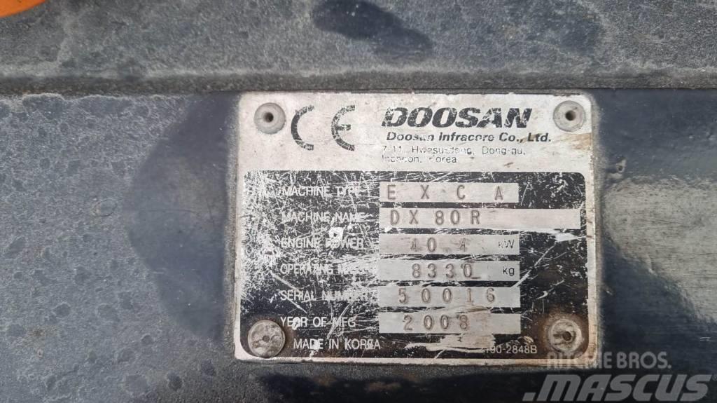 Doosan DX 80 R Excavatoare 7t - 12t
