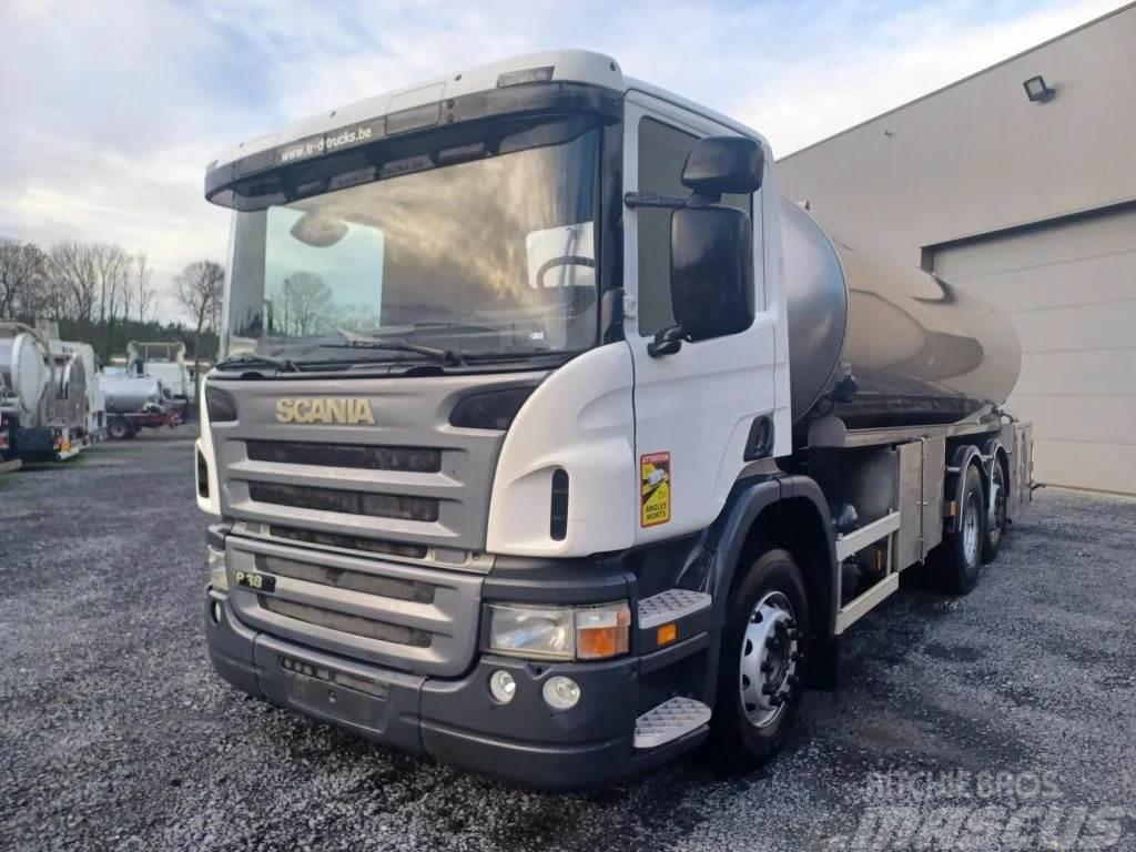 Scania P380 6X2 INSULATED STAINLESS STEEL TANK 15 500L 1 Cisterne