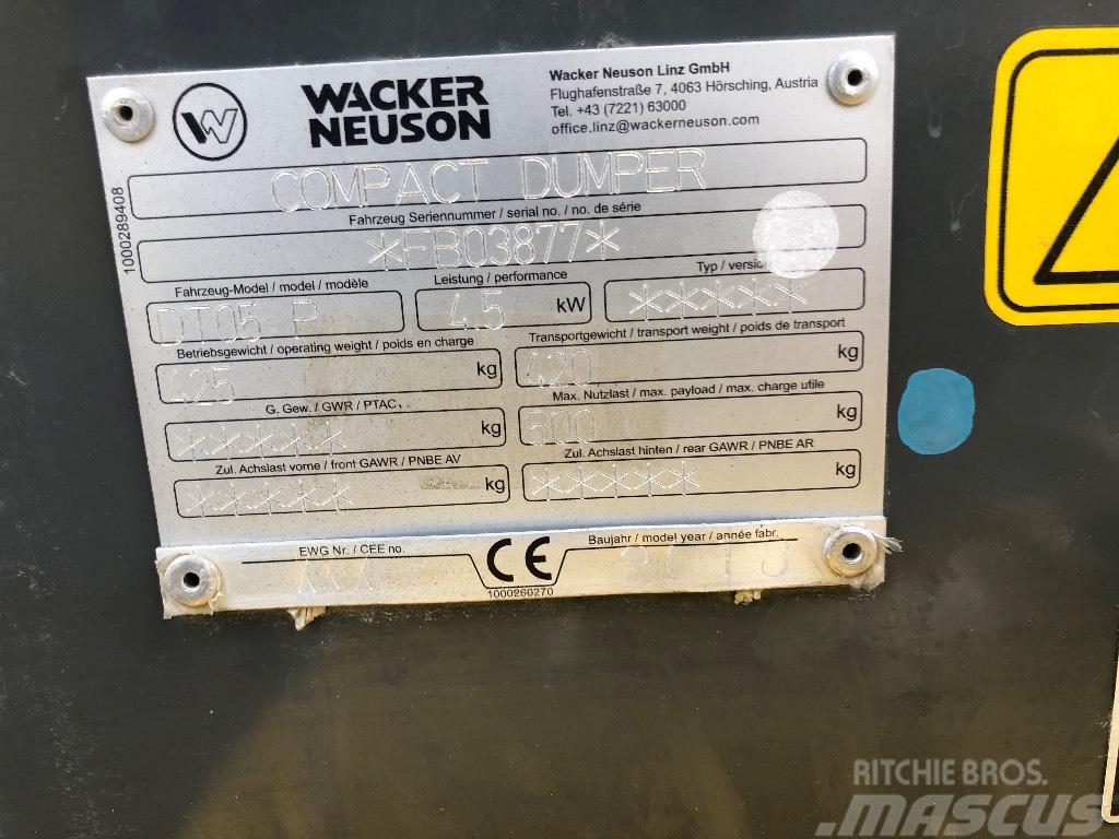 Wacker Neuson DT 05 Autobasculante cu senile