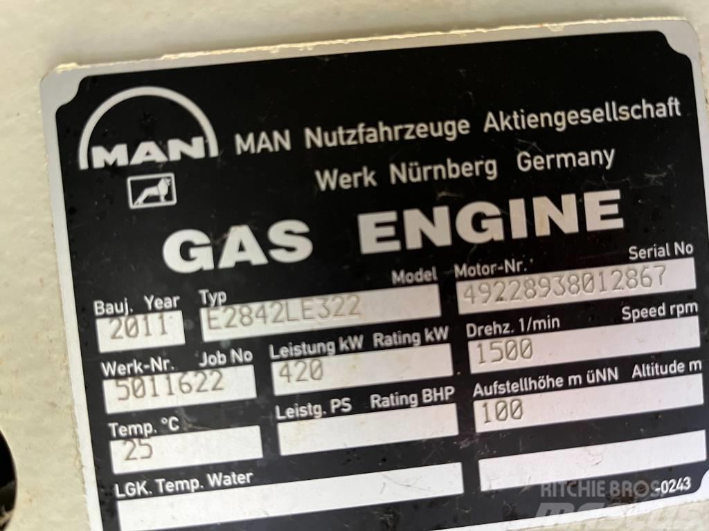 MAN - 400 kwh - Occasie Gasgenerator - IIII Generatoare pe Gaz