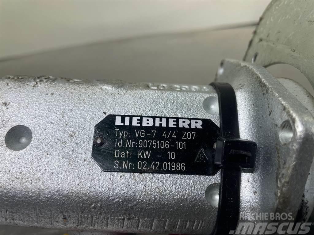 Liebherr A924B-9075106-Servo valve/Servoventil Hidraulice