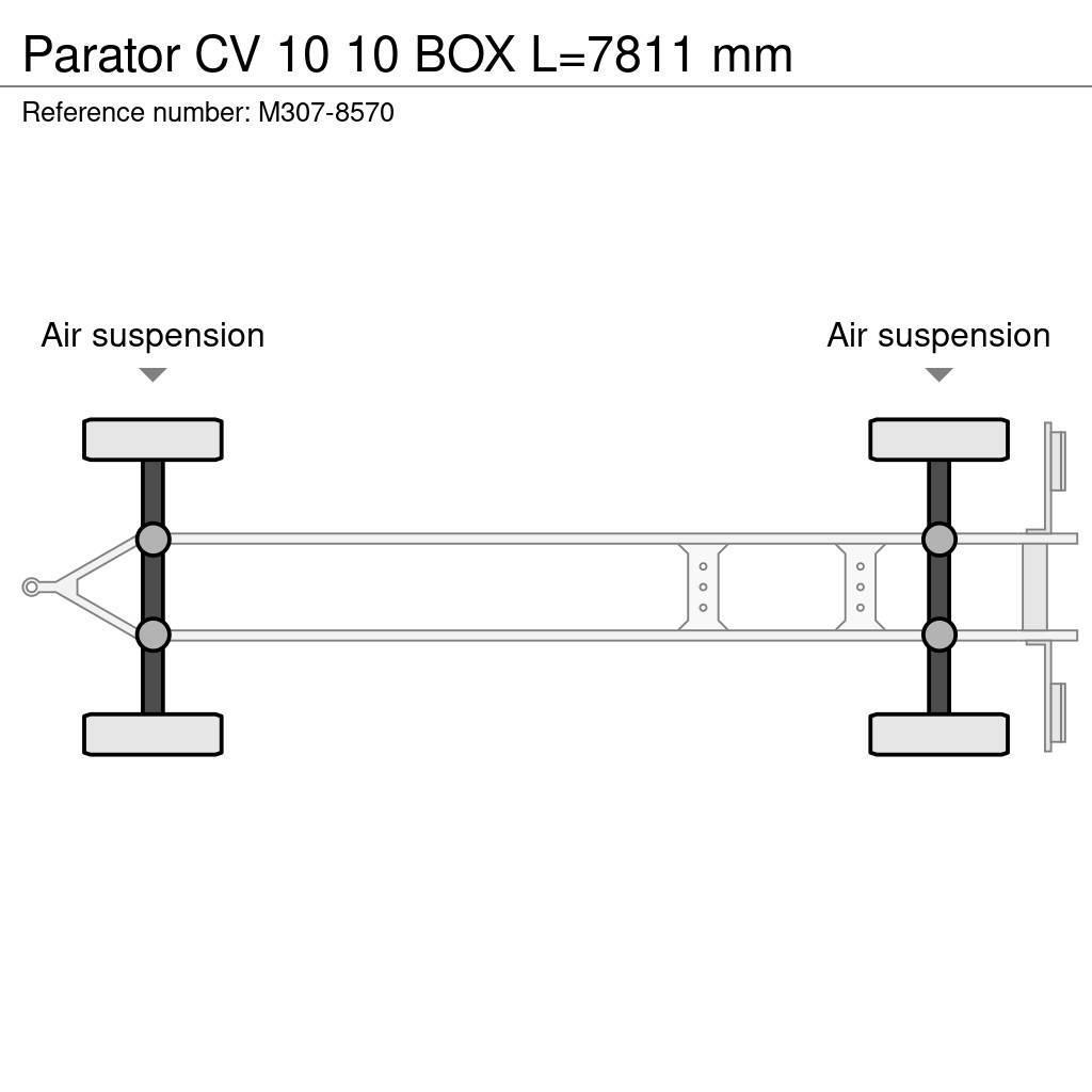 Parator CV 10 10 BOX L=7811 mm Remorci cadru de containere