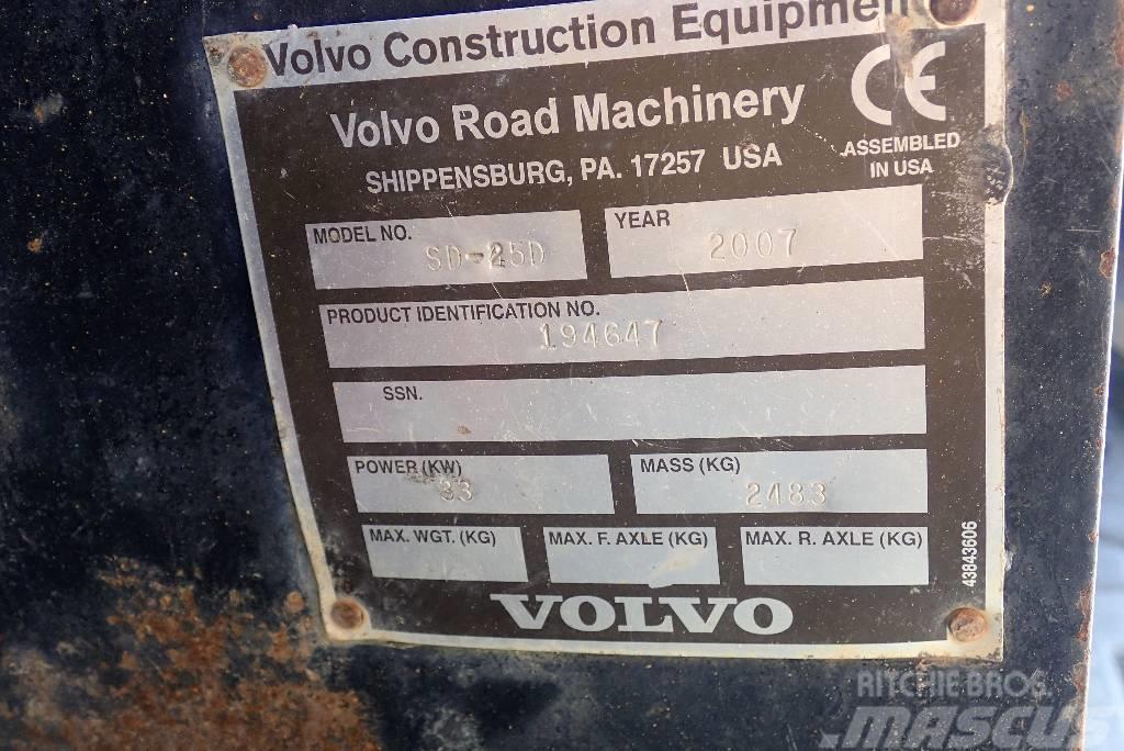 Volvo SD 25 D Compactoare monocilindrice