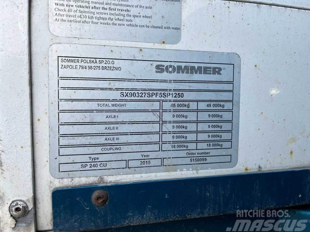 Sommer SP 240 CU BOX L=13595 mm Semi-remorca speciala