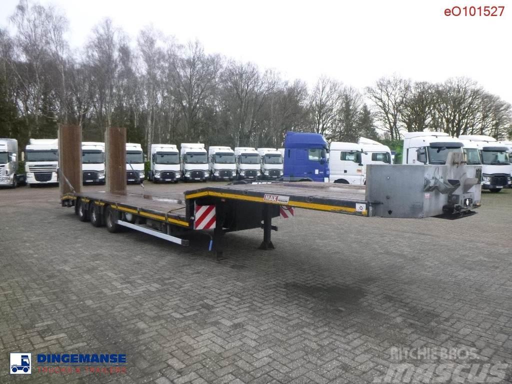 Faymonville 3-axle semi-lowbed trailer 50t + ramps Semi-remorca agabaritica