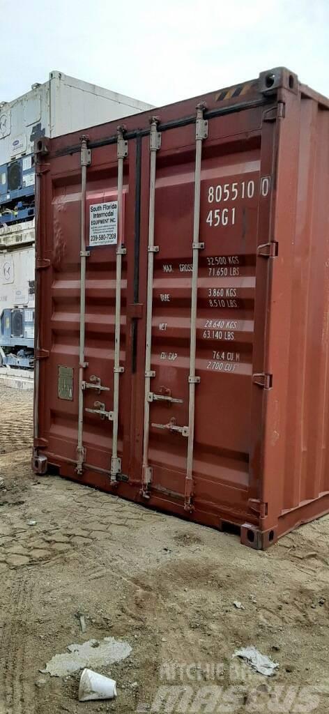 CIMC 40 FOOT HIGH CUBE USED SHIPPING CONTAINER Containere pentru depozitare