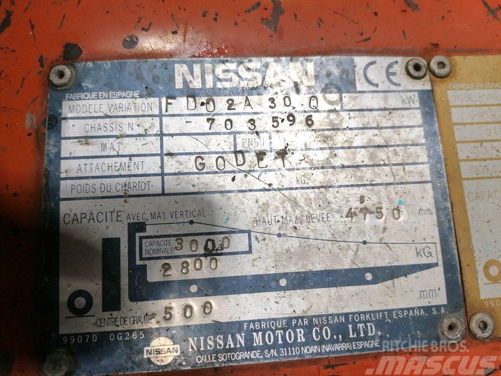 Nissan FGD02A30Q Stivuitor diesel