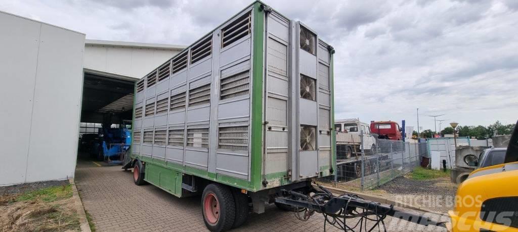  Przyczepa 2 osiowa do transportu zwierząt Remorci transport animale