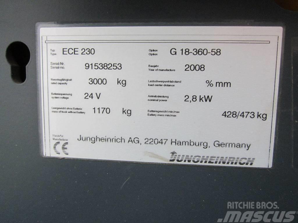 Jungheinrich ECE230 Stivuitor electric