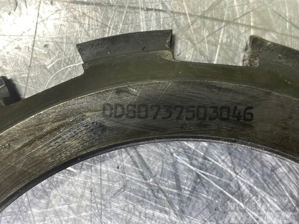 Liebherr L574-4635105/7615100-Slotted nut/Nutmutter/Plate Axe
