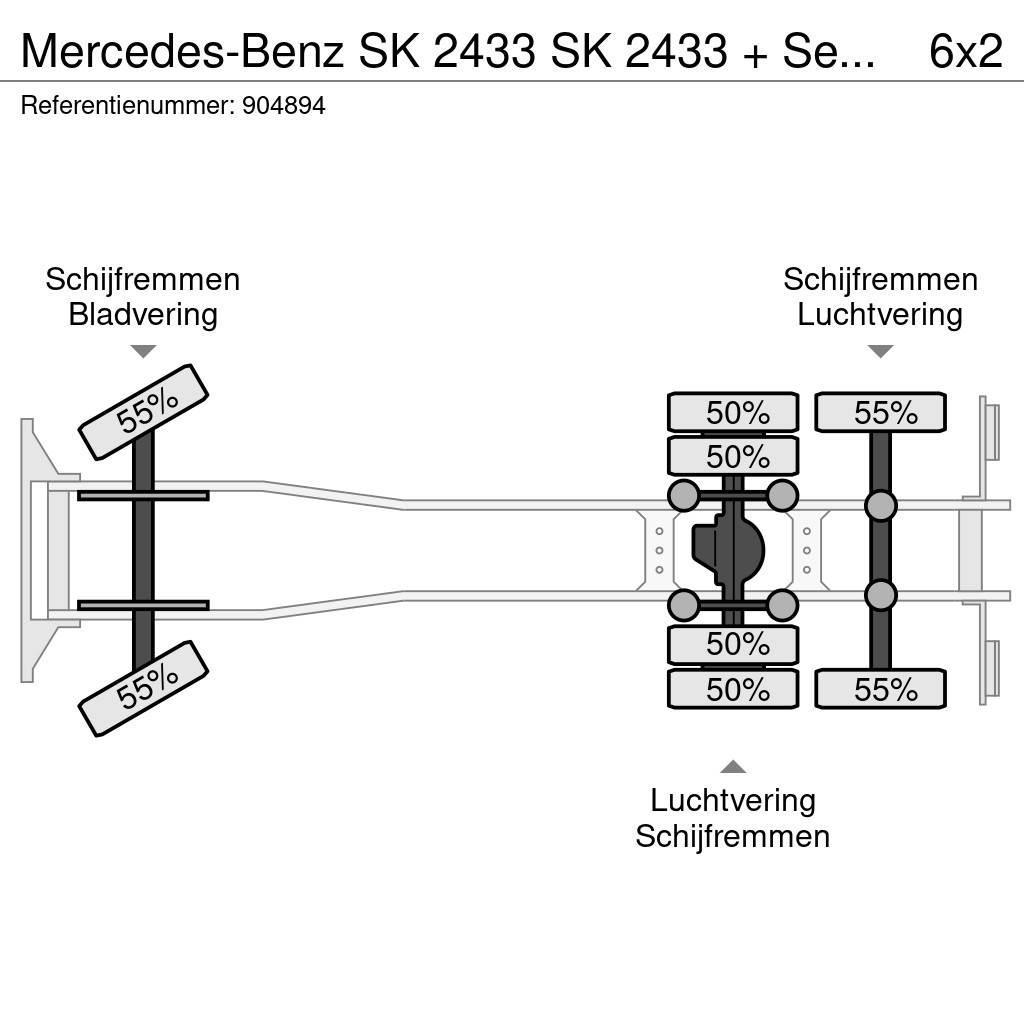 Mercedes-Benz SK 2433 SK 2433 + Semi-Auto + PTO + PM Serie 14 Cr Macara pentru orice teren