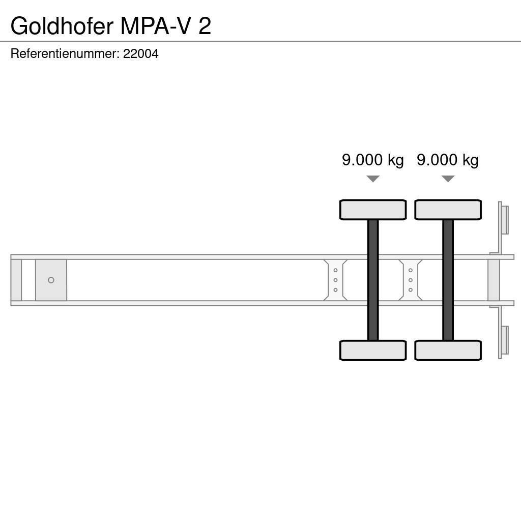 Goldhofer MPA-V 2 Semi-remorca agabaritica
