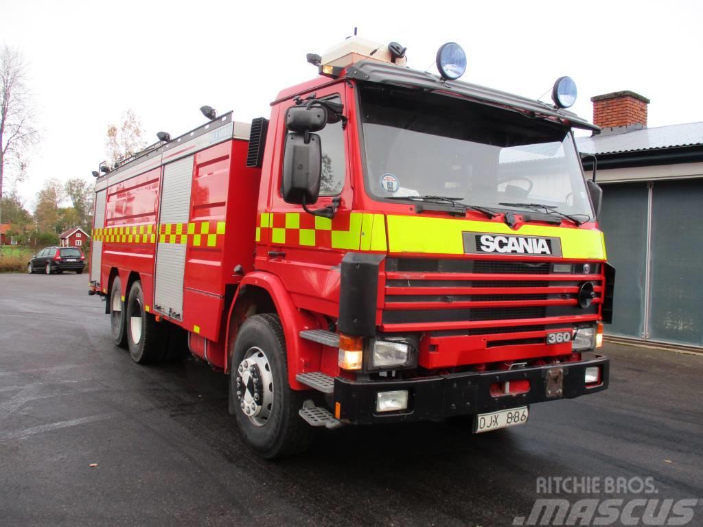 Scania P113hl 6x2 Camion de pompier