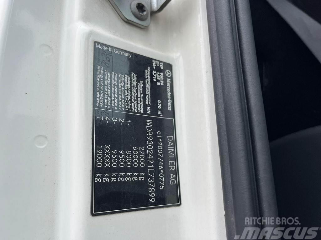 Mercedes-Benz Actros 2655 L 6x4 RETARDER / HUB REDUCTION Camion cu control de temperatura