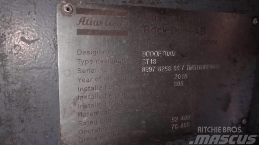 Atlas Copco Scooptram ST18 Incarcator subteran