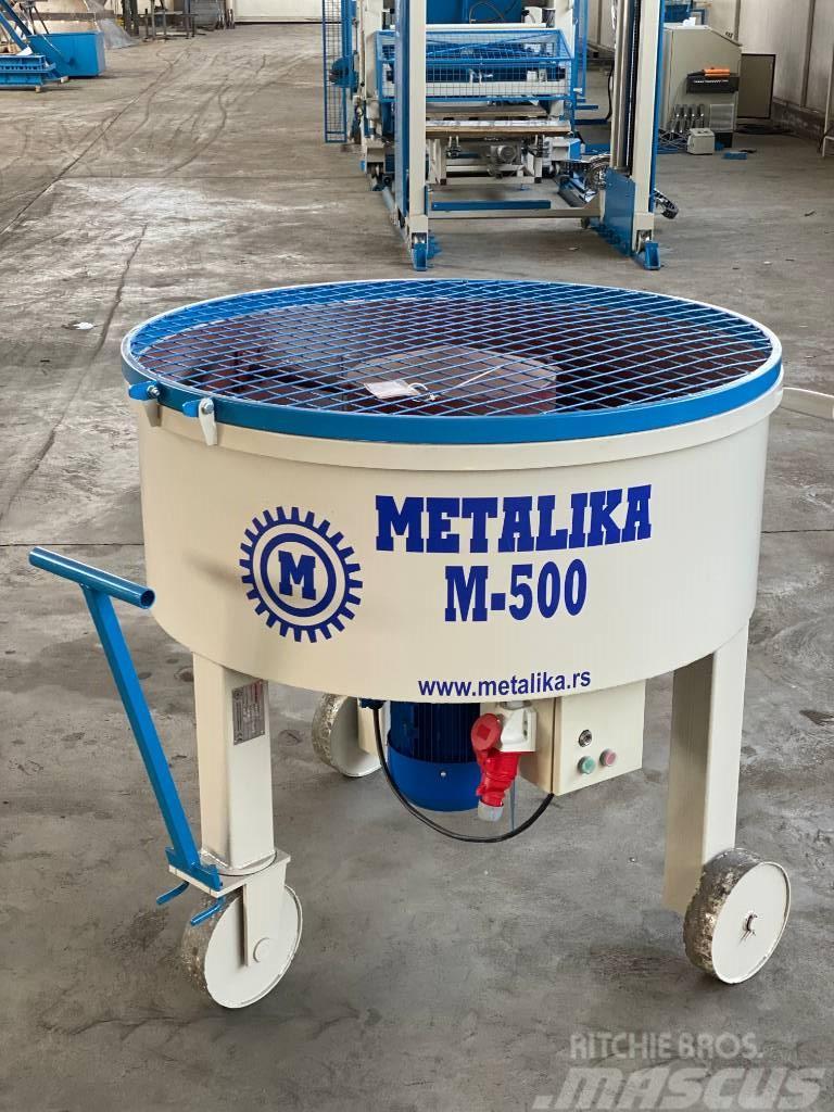 Metalika M-500 Concrete mixer (0.25m3) Mixere beton/mortar