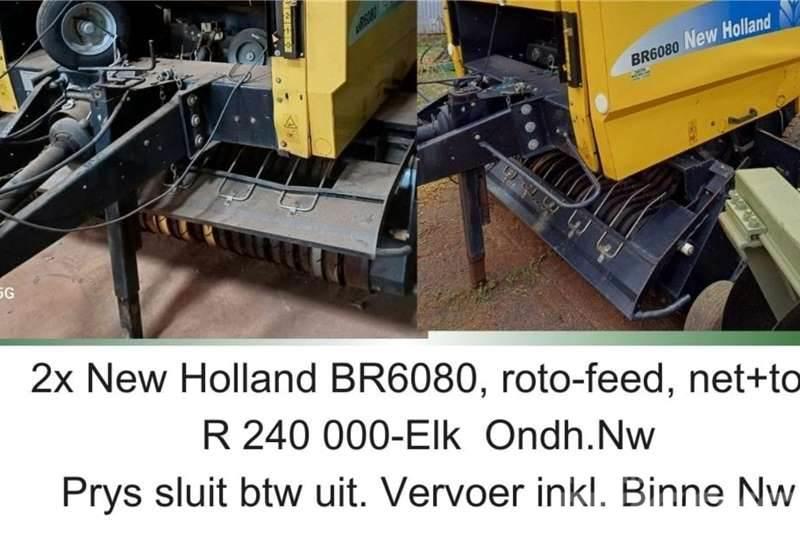 New Holland BR6080 - roto feed - net and twine Altele