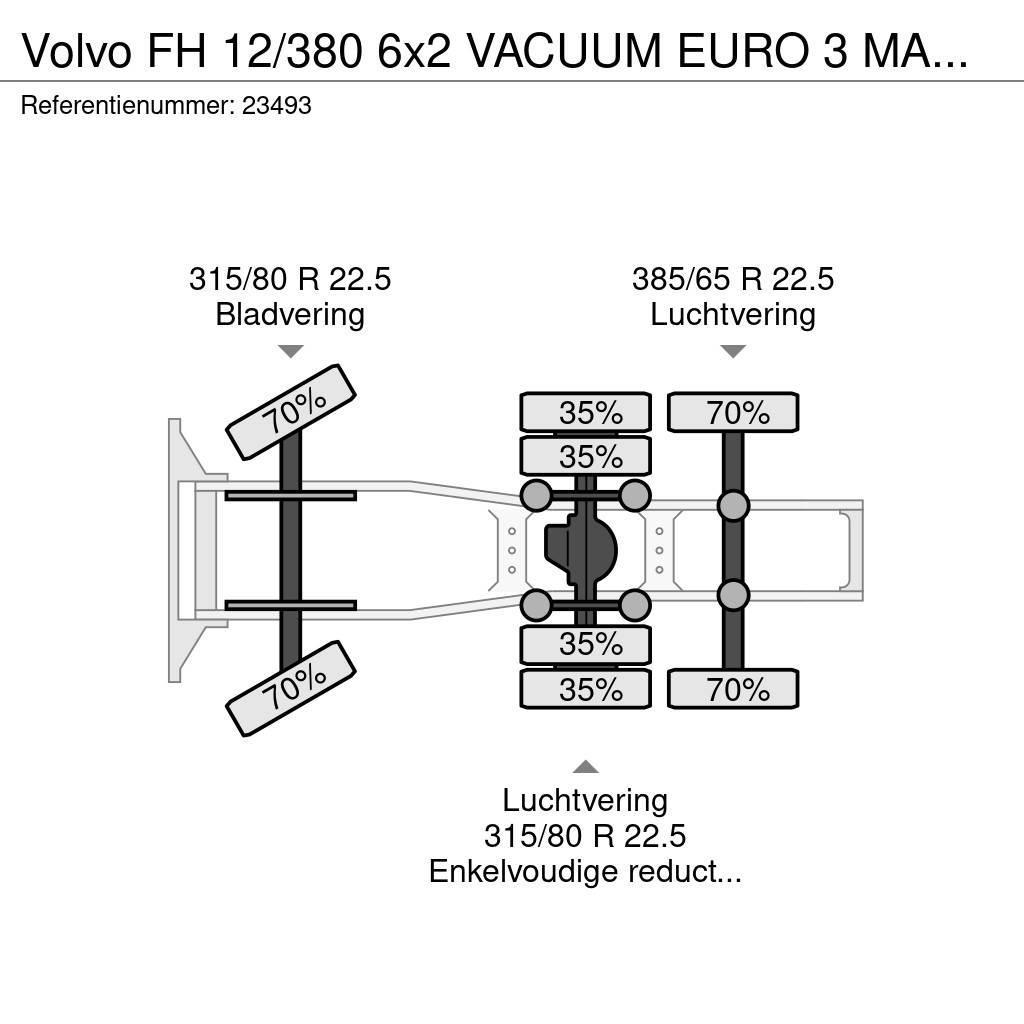 Volvo FH 12/380 6x2 VACUUM EURO 3 MANUAL GEARBOX 758.100 Autotractoare