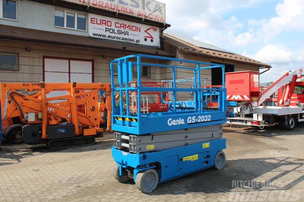 Genie GS 2032 - 8 m scissor lift jlg 2030 haulotte imer Platforme foarfeca