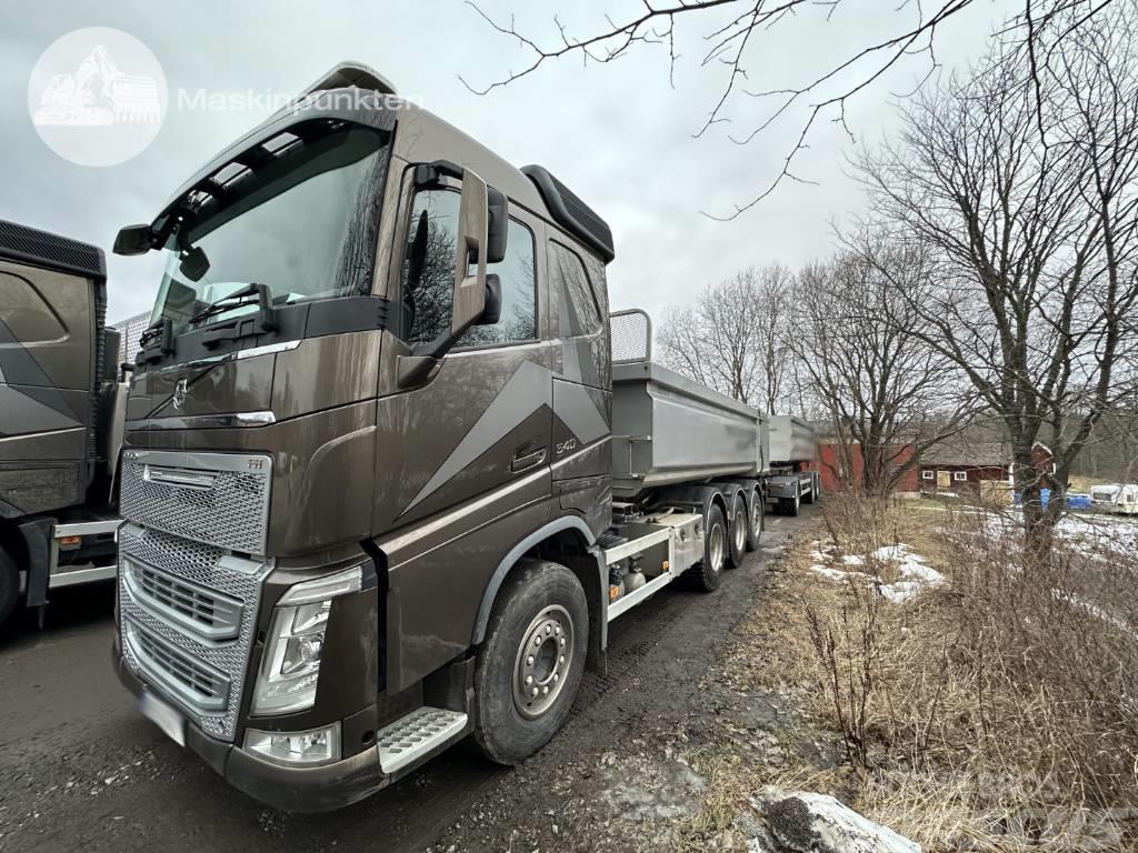 Volvo FH 13 540 Kasett ekipage Camion cadru container