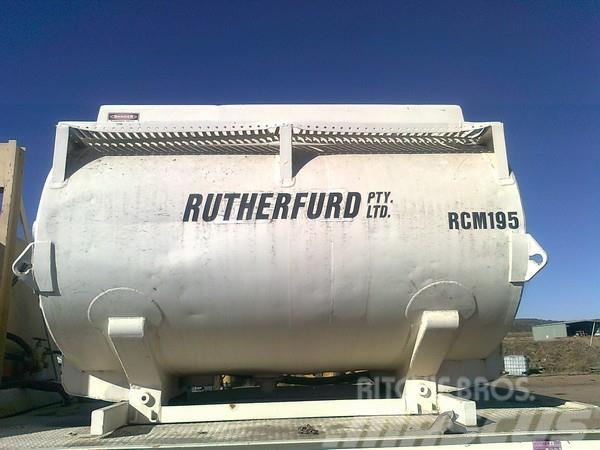 Rutherfurd Grout Mixing 2 x axle trailer Accesorii pentru utilaje beton