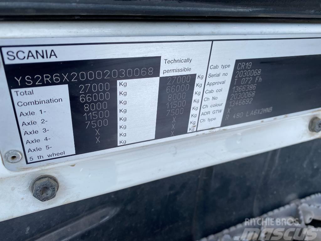 Scania R480 6x2 / RETARDER / HYDRAULICS Autotractoare