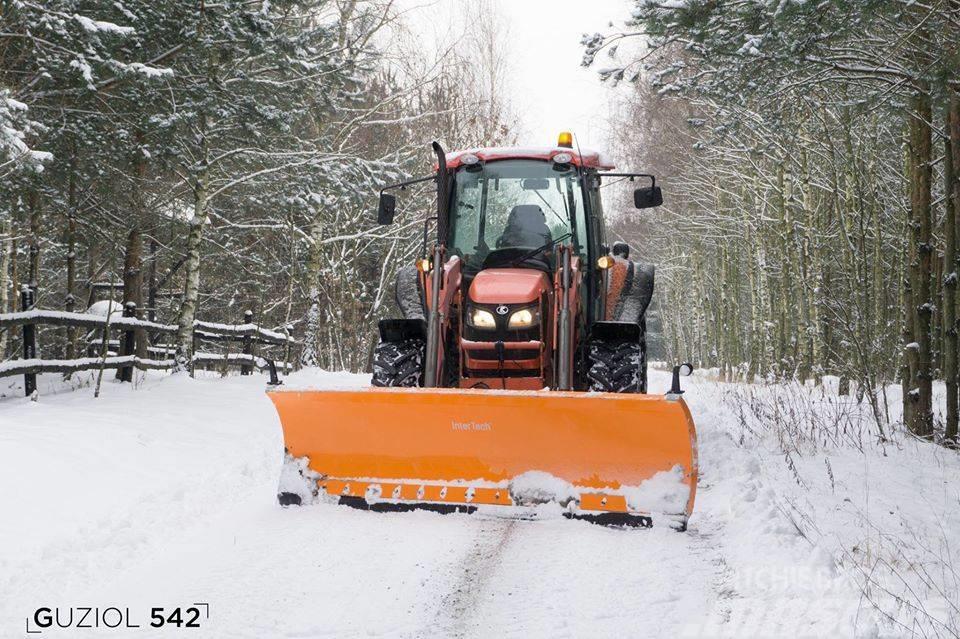 Inter-Tech Pług śnieżny PSSH-04 2,6 3,0 Snow Plow Schneepflug Lame pentru dezapezire si pluguri