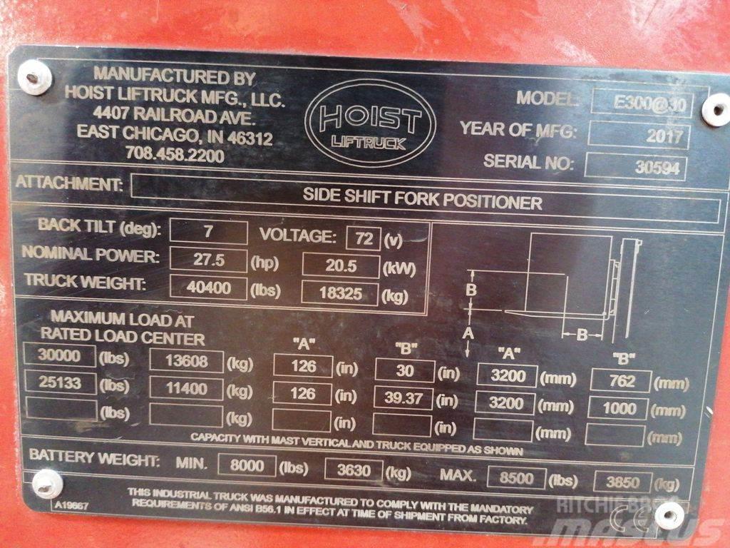 Hoist E300 Stivuitor electric