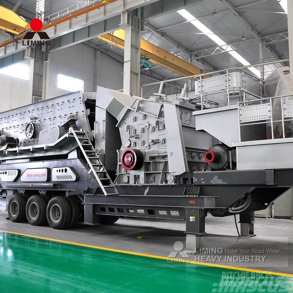 Liming KF1214 Mobile Impact Crusher With Screen Concasoare mobile