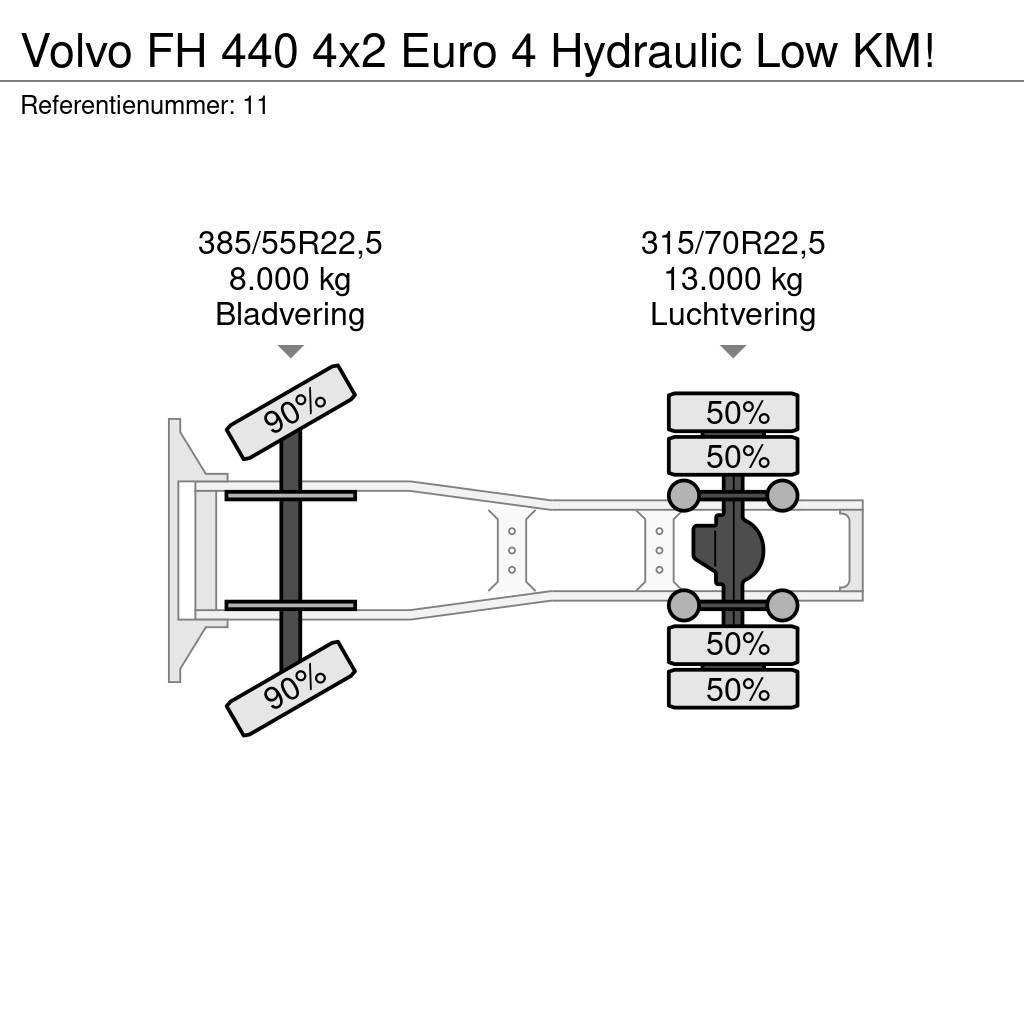 Volvo FH 440 4x2 Euro 4 Hydraulic Low KM! Autotractoare