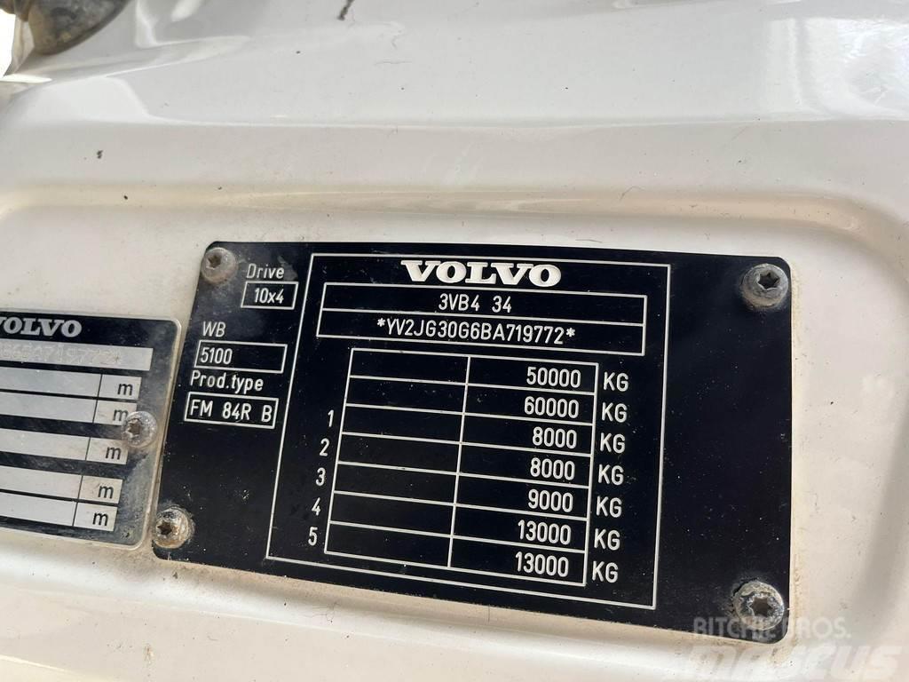 Volvo FMX 500 10x4 RETARDER / FULL STEEL / BOX L=6358 mm Autobasculanta