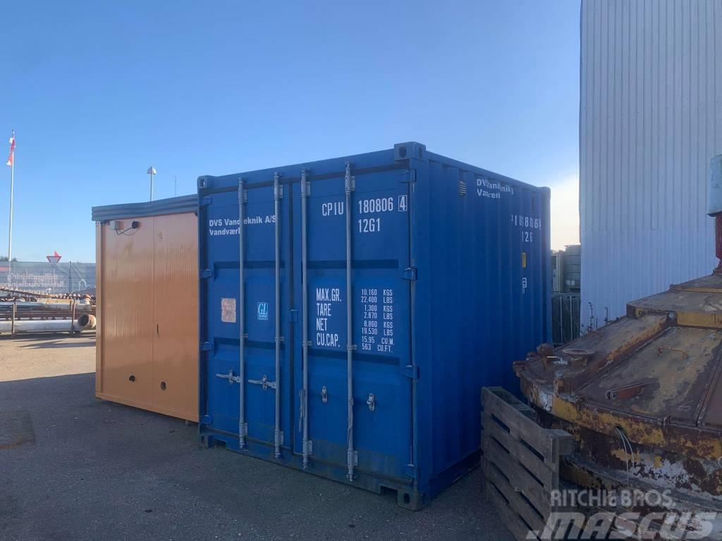  Mobil water treatment plant container 5 foot Mobil Masina de tratare a deseurilor