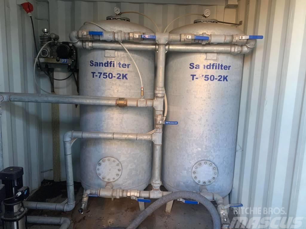  Mobil water treatment plant container 5 foot Mobil Masina de tratare a deseurilor